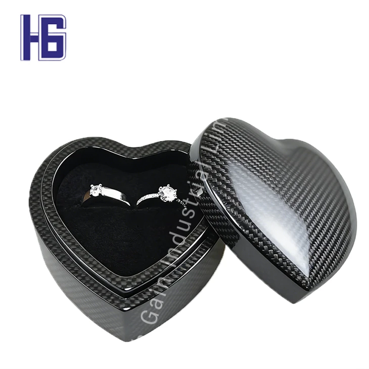 Carbon Fiber Jewelry Box Oval Shaped price