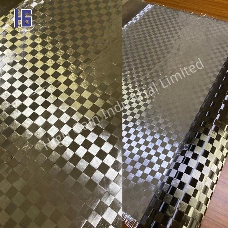 Aluminised Carbon Fiber Spread Tow Fabrics