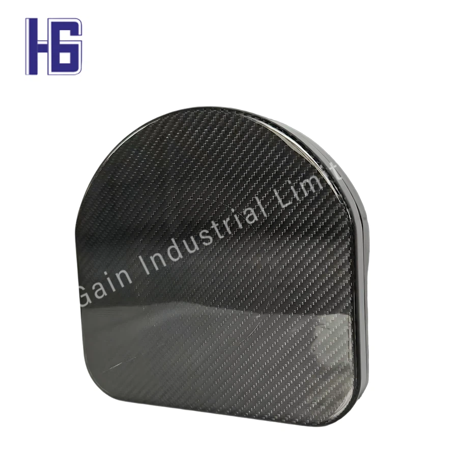 Carbon Fiber Jewelry Box Oval Shaped high quality
