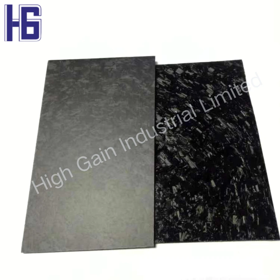 Carbon Fiber Large Cut Irregular Pattern Plate