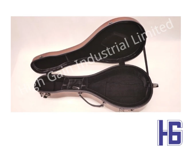 Carbon Fiber A-Shaped Mandolin Case in Rusty