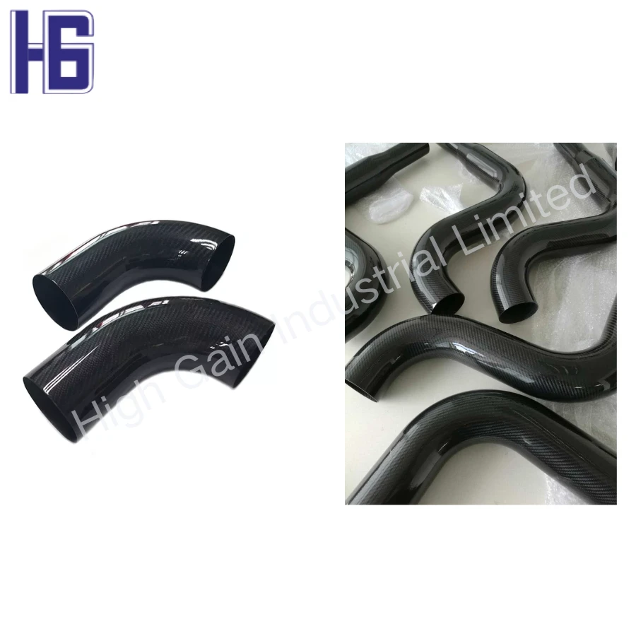 Twill Glossy Shaped Carbon Fiber Tube